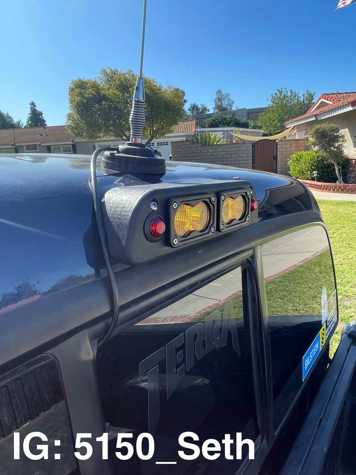 TOYOTA TACOMA 3D PRINTED CHASE LIGHT | 2ND GEN DOUBLE & ACCESS CAB | 3RD GEN ACCESS CAB - beck3d